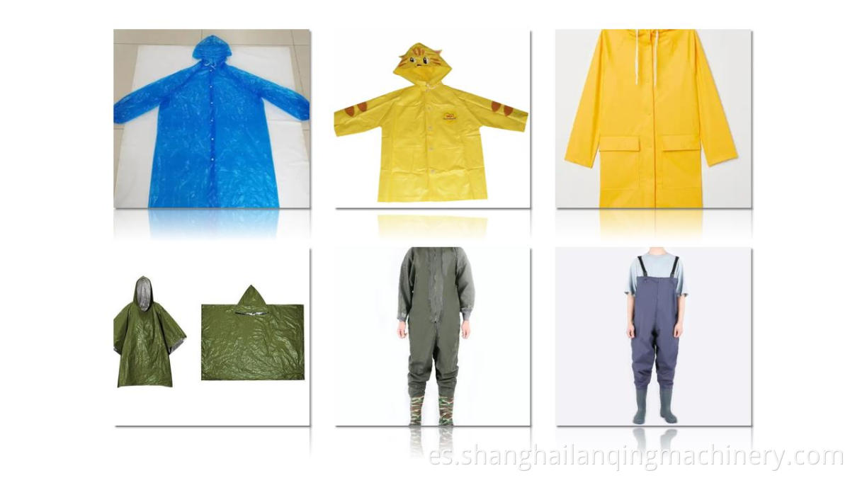 Raincoat making high-frequency machine_